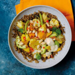 Spiced Roasted PersiMon®, Cauliflower and Avocado Buddah Bowl